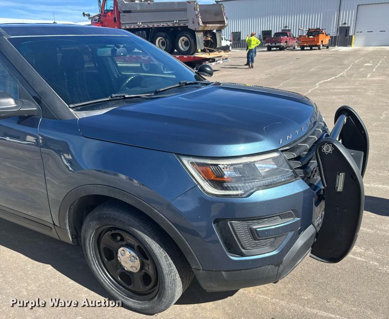 image for item NN9598 2018 Ford Explorer Police Interceptor SUV