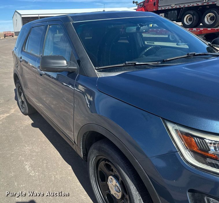 image for item NN9598 2018 Ford Explorer Police Interceptor SUV