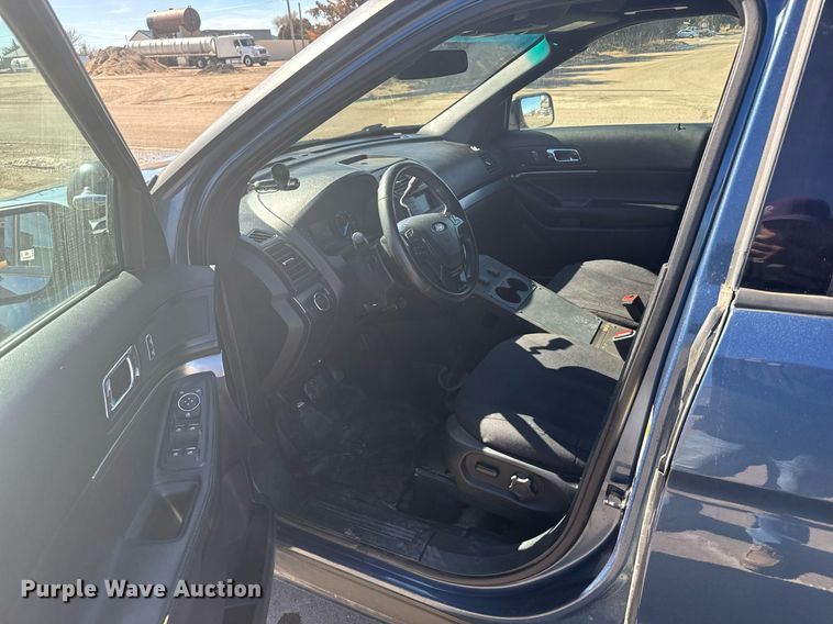 image for item NN9598 2018 Ford Explorer Police Interceptor SUV