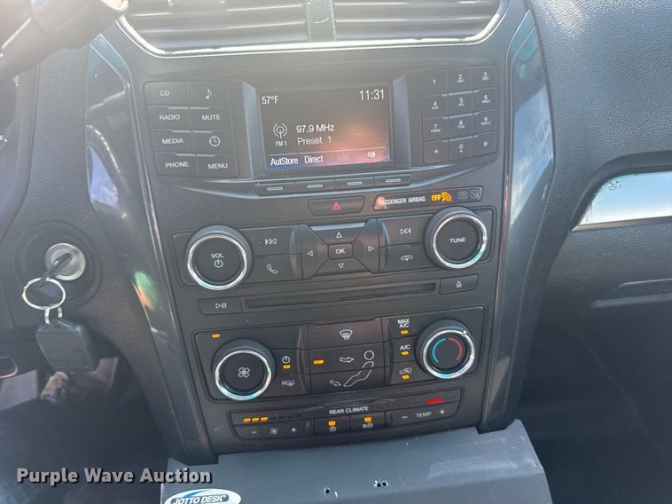 image for item NN9598 2018 Ford Explorer Police Interceptor SUV