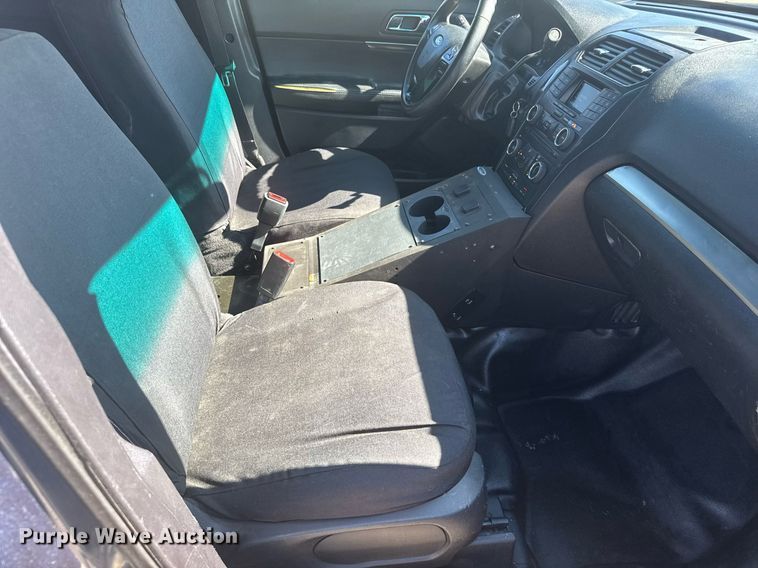 image for item NN9598 2018 Ford Explorer Police Interceptor SUV