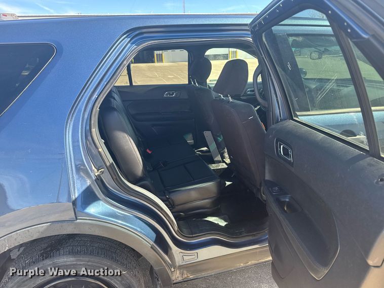 image for item NN9598 2018 Ford Explorer Police Interceptor SUV