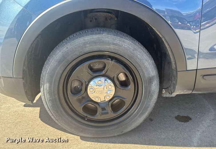 image for item NN9598 2018 Ford Explorer Police Interceptor SUV