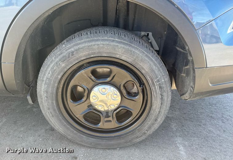 image for item NN9598 2018 Ford Explorer Police Interceptor SUV