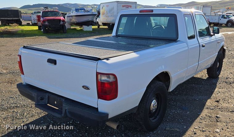 image for item YA0316 2004 Ford Ranger SuperCab pickup truck