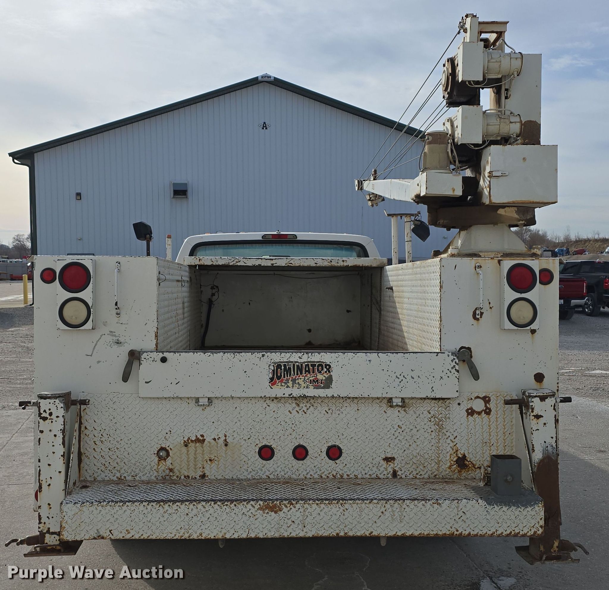 1997 Ford F350 XL utility bed pickup truck in Blair, NE | Item
