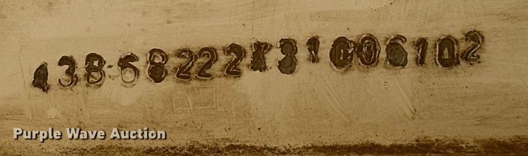 image for item DG4465 2003 Bison Alumasport horse trailer