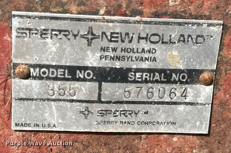 image for item DO0403 New Holland 355 feed mixer