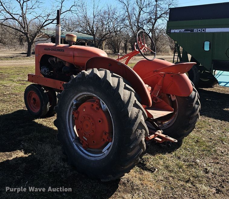 image for item DO7777 1949 Allis-Chalmers WD tractor