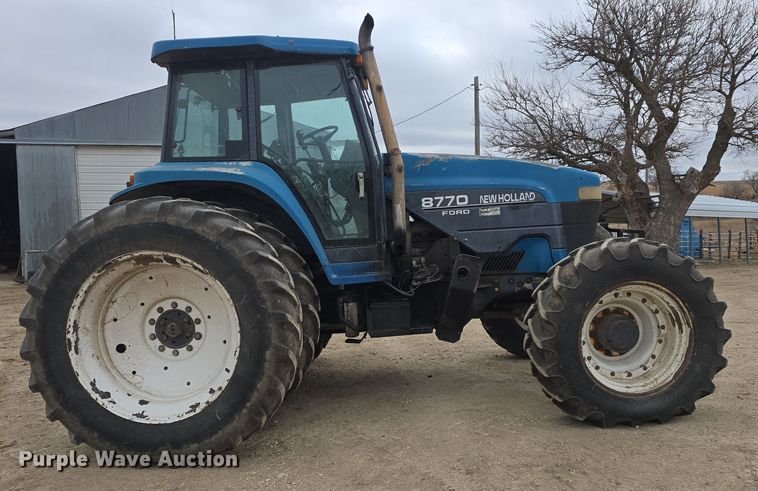 image for item DO7816 1997 New Holland 8770 MFWD tractor