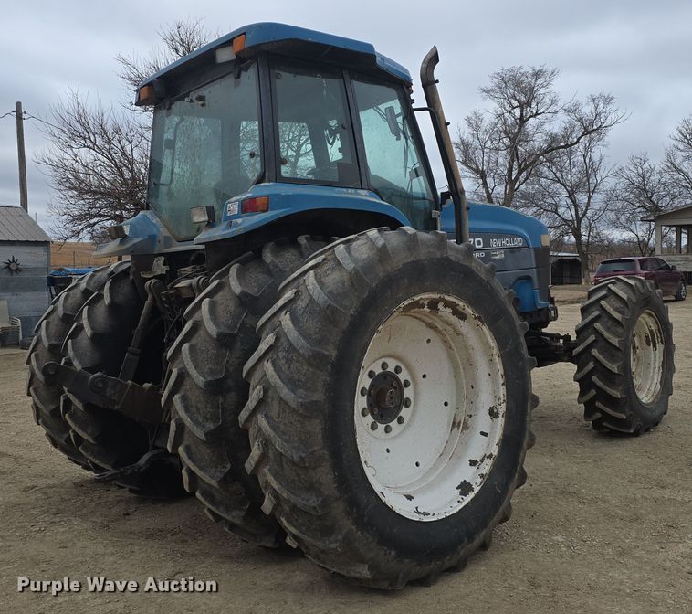 image for item DO7816 1997 New Holland 8770 MFWD tractor