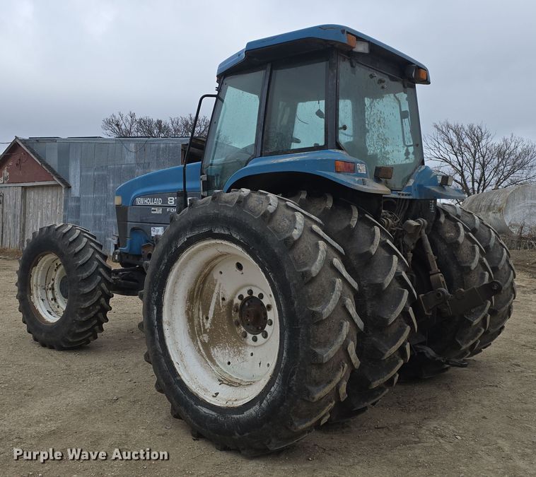 image for item DO7816 1997 New Holland 8770 MFWD tractor