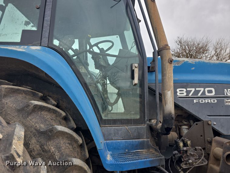 image for item DO7816 1997 New Holland 8770 MFWD tractor