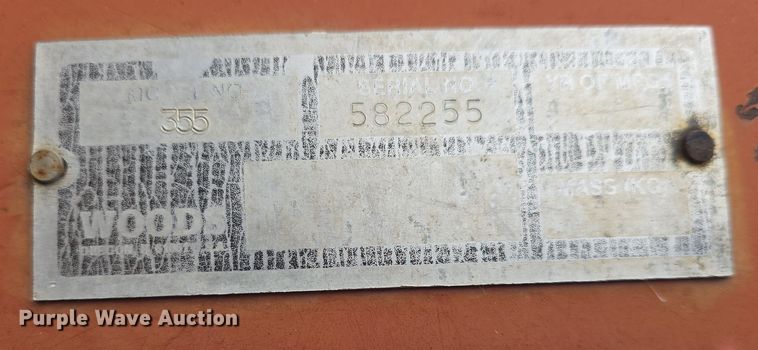 image for item DO7844 Woods 355 loader