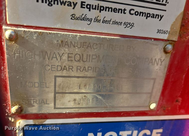 image for item DS5289 2014 RBR Vector 300 spreader