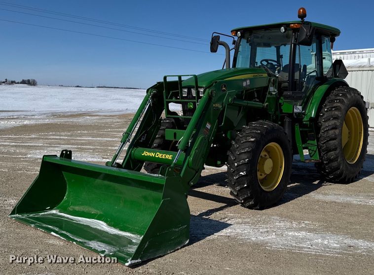 image for item DT0576 2013 John Deere 6140D MFWD tractor