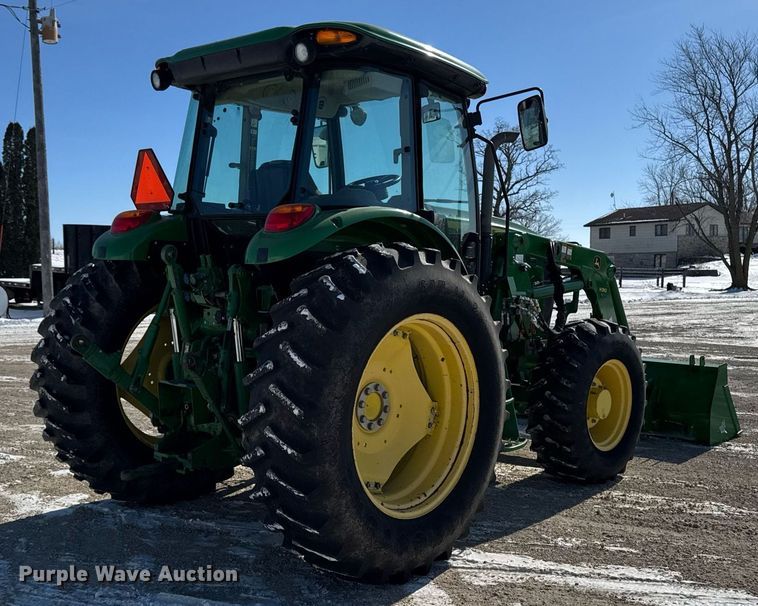 image for item DT0576 2013 John Deere 6140D MFWD tractor