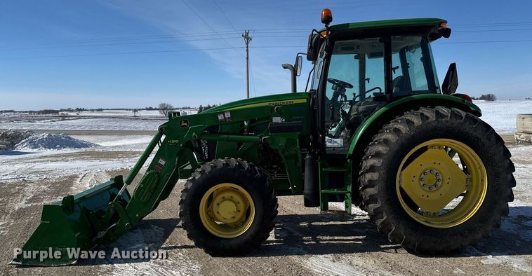 image for item DT0576 2013 John Deere 6140D MFWD tractor