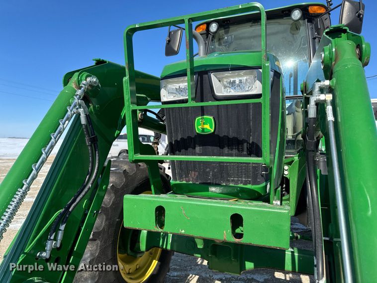 image for item DT0576 2013 John Deere 6140D MFWD tractor