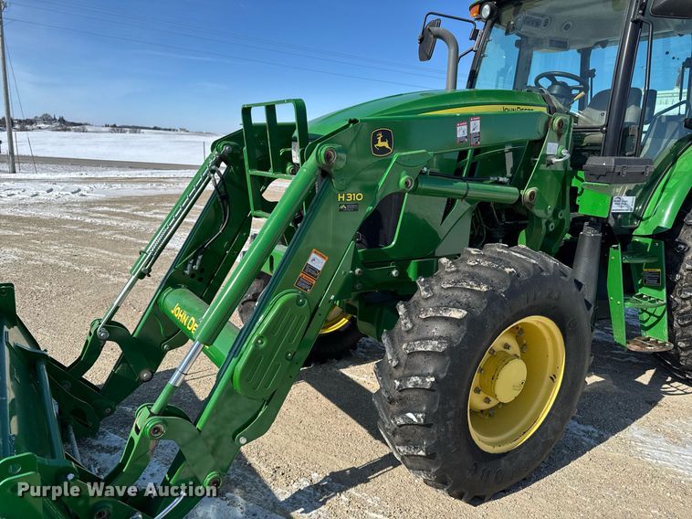 image for item DT0576 2013 John Deere 6140D MFWD tractor