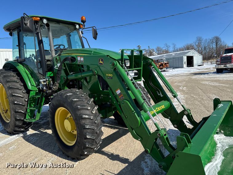 image for item DT0576 2013 John Deere 6140D MFWD tractor