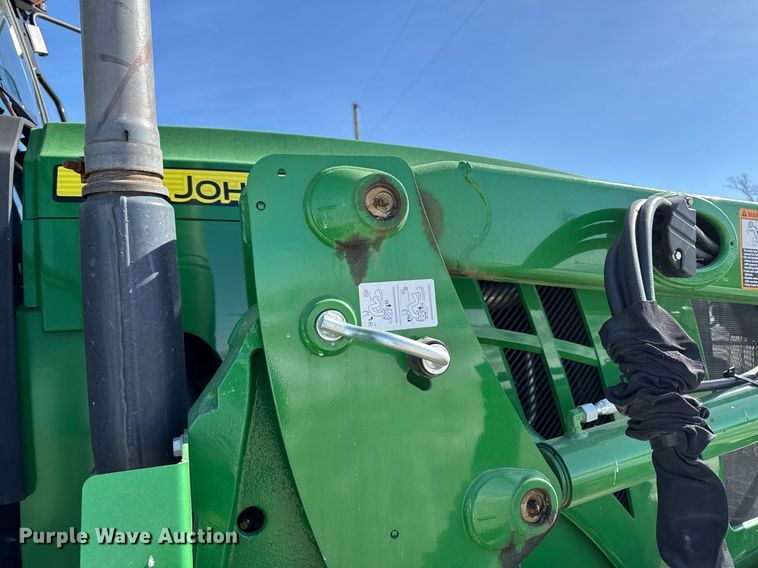 image for item DT0576 2013 John Deere 6140D MFWD tractor