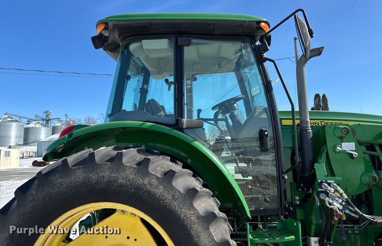 image for item DT0576 2013 John Deere 6140D MFWD tractor