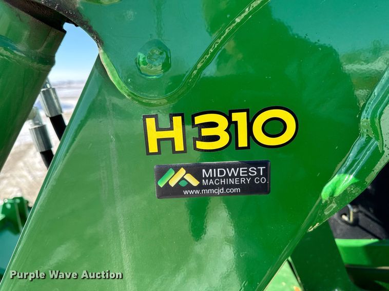 image for item DT0576 2013 John Deere 6140D MFWD tractor