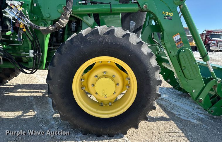image for item DT0576 2013 John Deere 6140D MFWD tractor