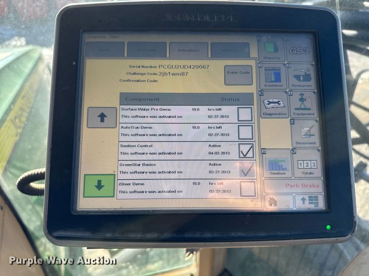 image for item DT0608 2013 John Deere 4940 sprayer