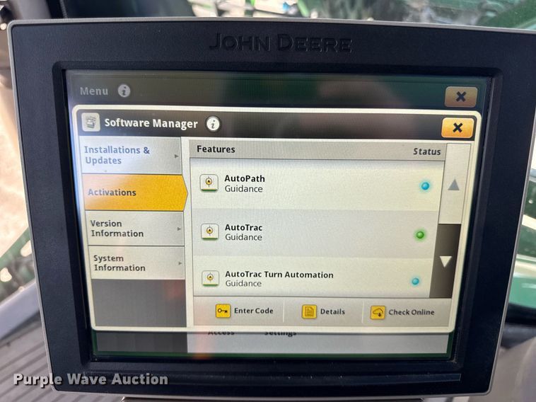 image for item DU3316 2017 John Deere R4045 sprayer