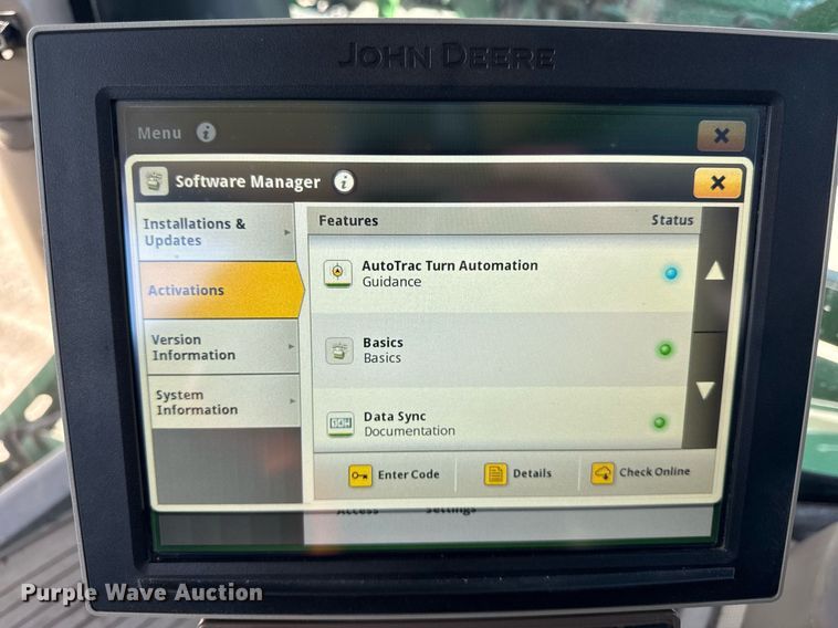 image for item DU3316 2017 John Deere R4045 sprayer