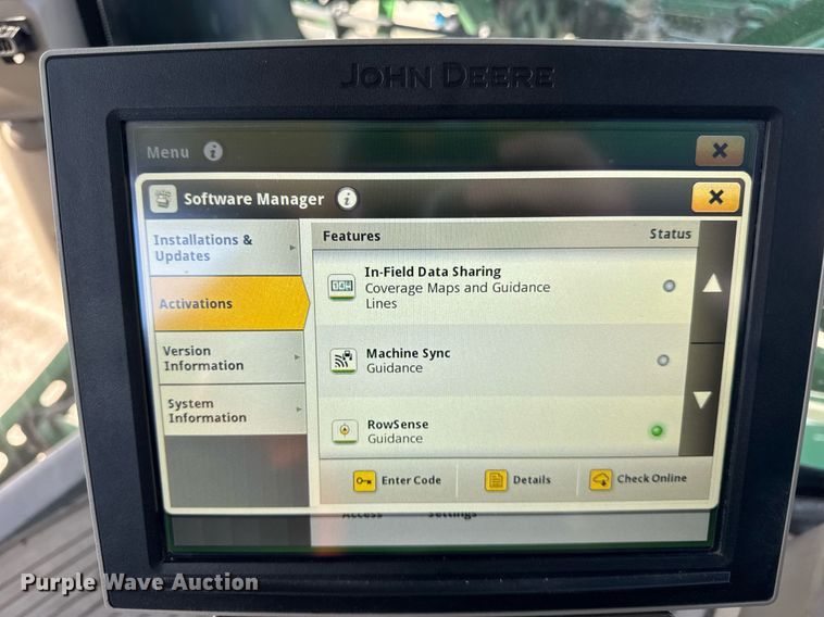 image for item DU3316 2017 John Deere R4045 sprayer