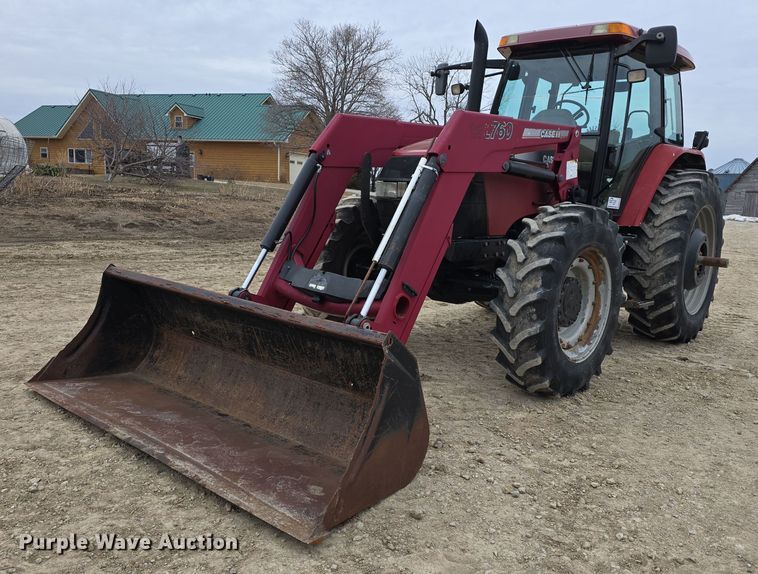 image for item DW3122 2005 Case IH Maxxum MXM155 MFWD tractor