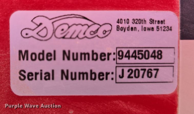 image for item DW3150 Demco 850 grain cart