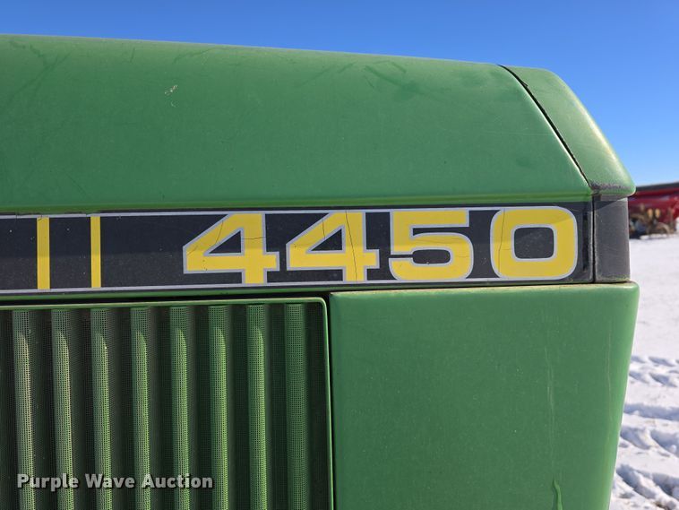 image for item DW3151 1984 John Deere 4450 tractor