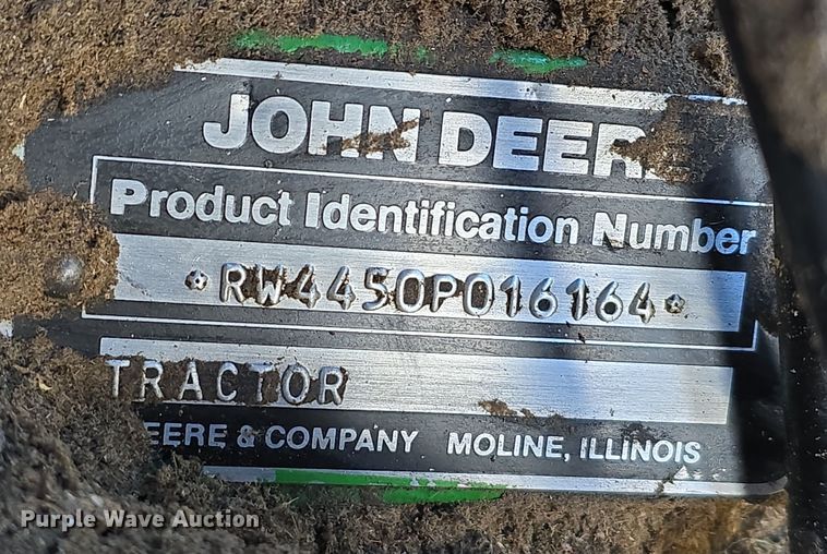 image for item DW3151 1984 John Deere 4450 tractor