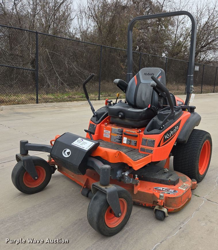 image for item DW8538 2022 Kubota ZD1211 ZTR lawn mower