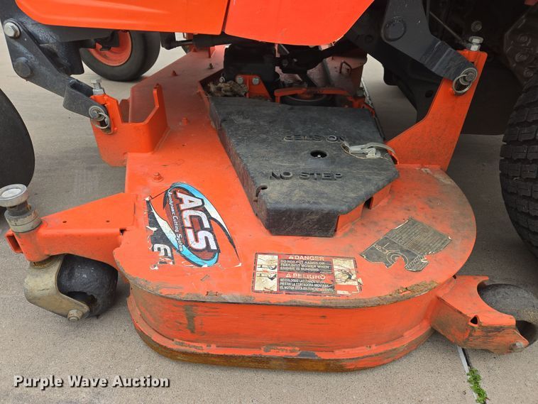 image for item DW8538 2022 Kubota ZD1211 ZTR lawn mower