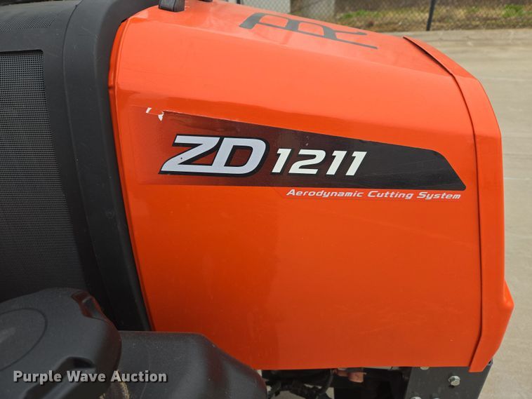 image for item DW8538 2022 Kubota ZD1211 ZTR lawn mower