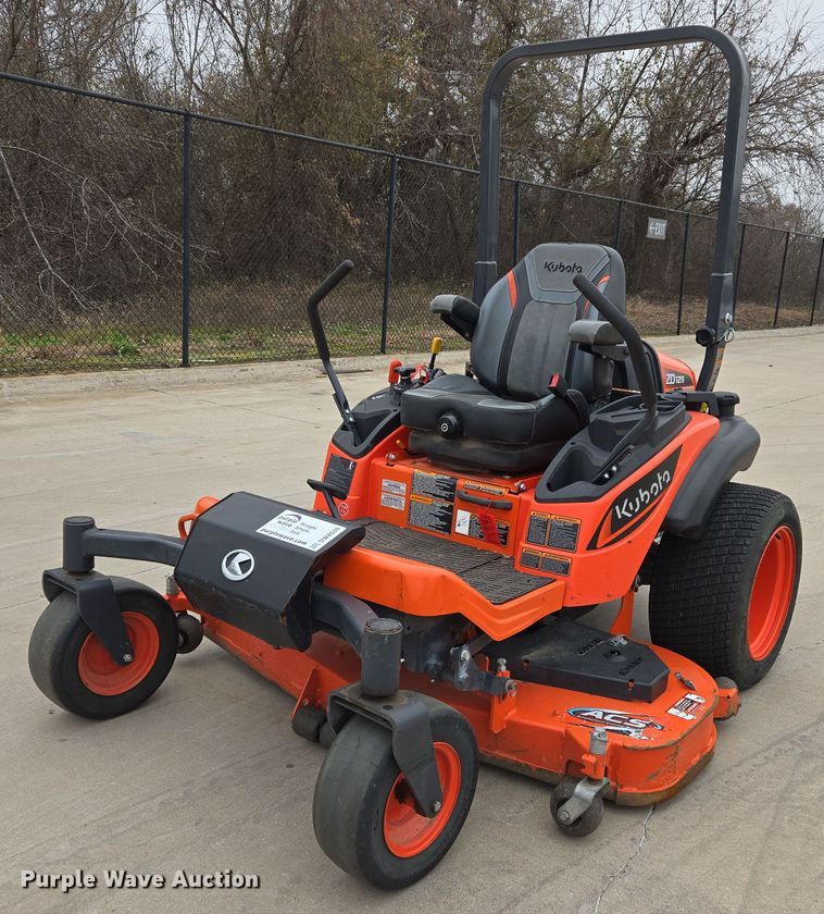 image for item DW8539 2022 Kubota ZD1211 ZTR lawn mower