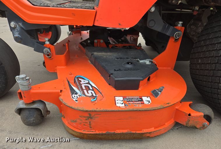 image for item DW8539 2022 Kubota ZD1211 ZTR lawn mower