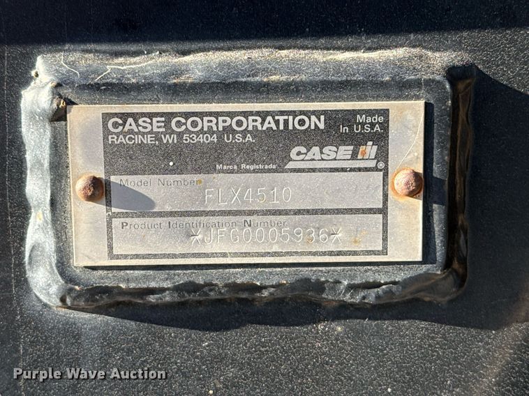 image for item ED5540 2003 Case IH FLX4510 spreader