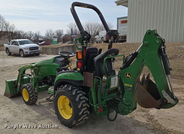 image for item EO0600 2018 John Deere 2025R MFWD tractor