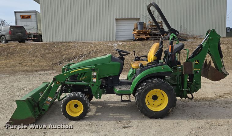 image for item EO0600 2018 John Deere 2025R MFWD tractor