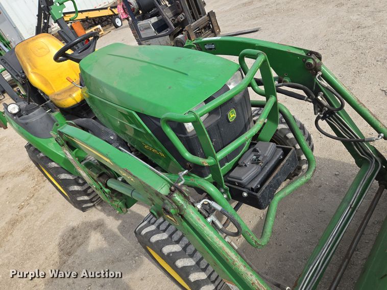 image for item EO0600 2018 John Deere 2025R MFWD tractor