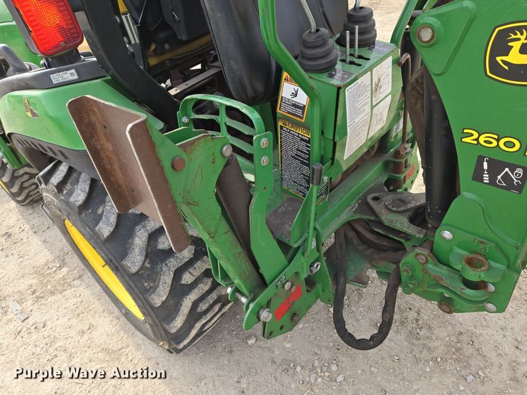 image for item EO0600 2018 John Deere 2025R MFWD tractor
