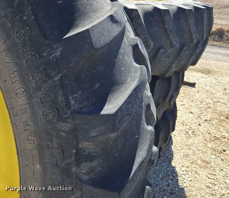 image for item EQ6734 (8) tractor tires and wheels