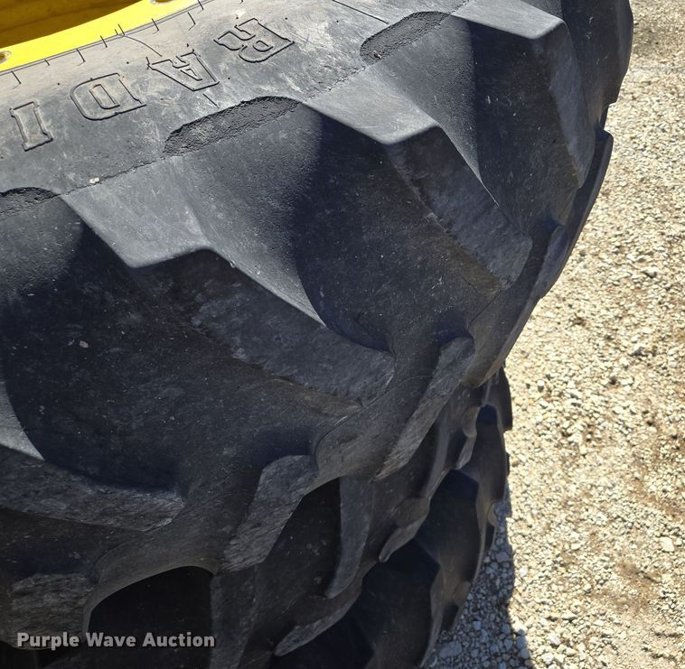 image for item EQ6734 (8) tractor tires and wheels