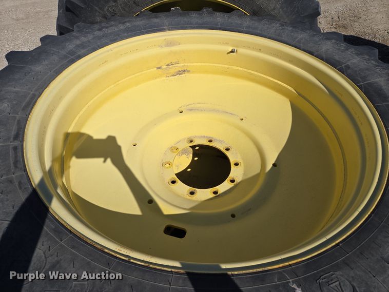 image for item EQ6734 (8) tractor tires and wheels